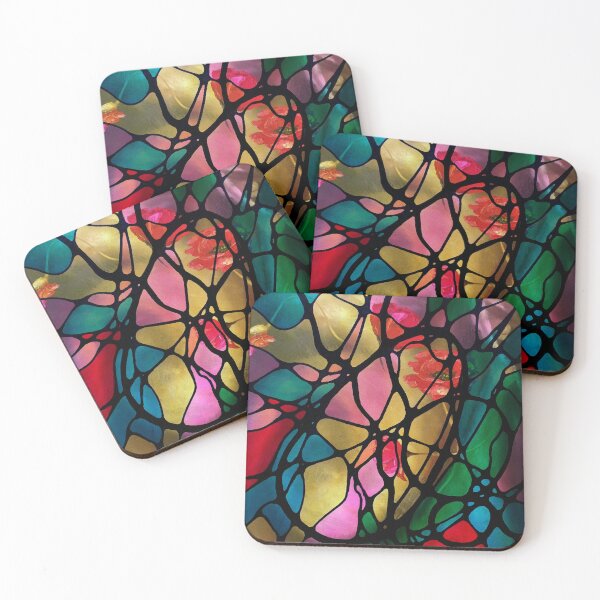Item preview, Neurographic pattern with oil painting "Poppies"  by MariDani designed and sold by MariDaniArt.