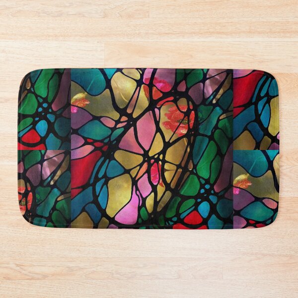 Item preview, Neurographic pattern with oil painting "Poppies"  by MariDani designed and sold by MariDaniArt.