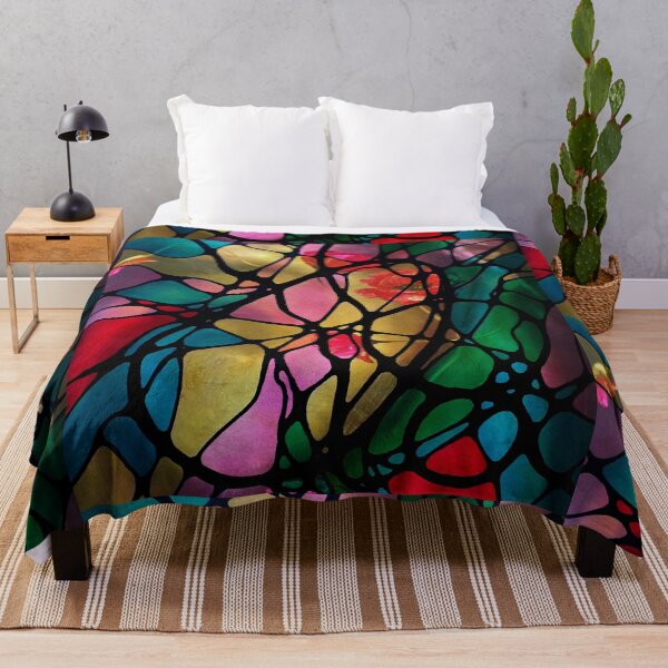 Item preview, Neurographic pattern with oil painting "Poppies"  by MariDani designed and sold by MariDaniArt.