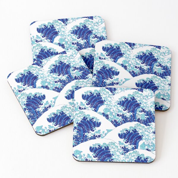 Item preview, Japanese Waves pattern designed and sold by Art-by-Geoff.