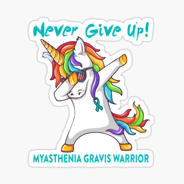 Item preview, Myasthenia Gravis Warrior - Never Give Up! - Support Myasthenia Gravis Warrior Gifts designed and sold by whlrcheryl.