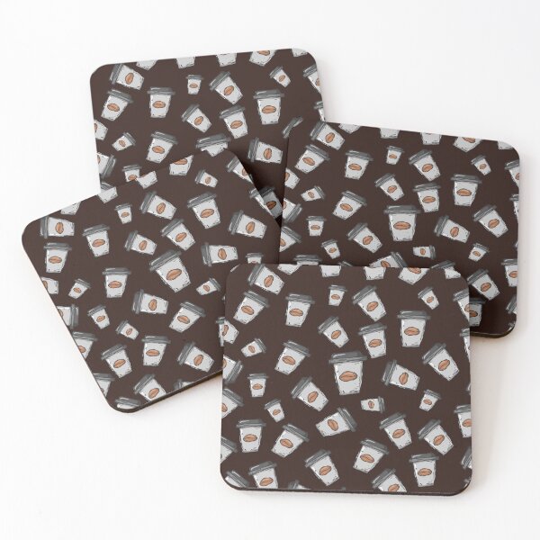 Item preview, Coffee Seamless Pattern, Reusable Cup Drawing  designed and sold by Clothingspot.