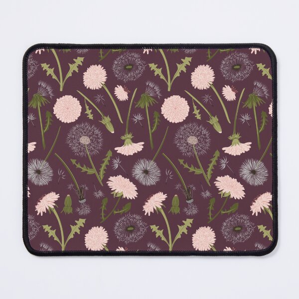Item preview, Light Pink & Maroon Dandelions designed and sold by StudioPosies.