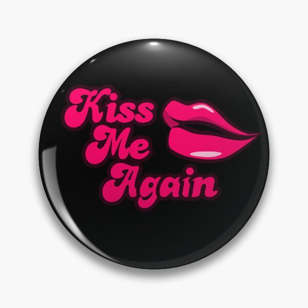 Item preview, Kiss Me again, lips and lettering. designed and sold by ramonparaiba.