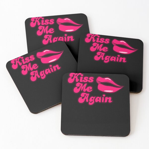 Item preview, Kiss Me again, lips and lettering. designed and sold by ramonparaiba.