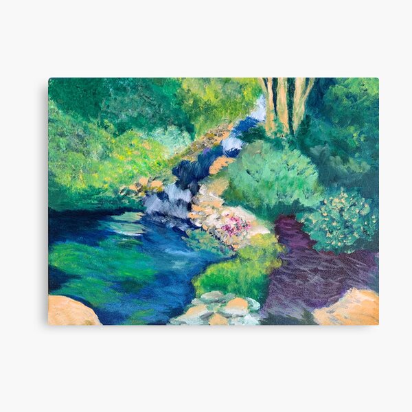 Gentle Falls Right to Left Canvas Print