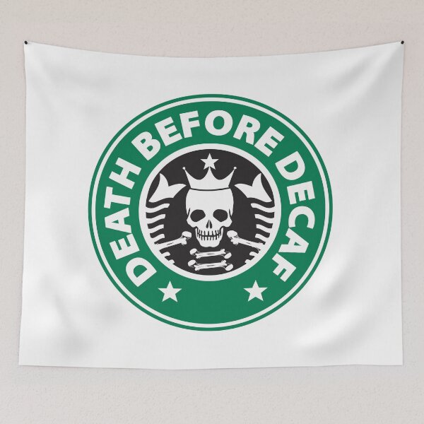 Item preview, Death Before Decaf designed and sold by PurpleRange.