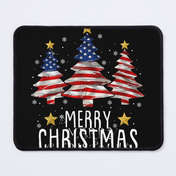 Item preview, Merry christmas tree american flag designed and sold by AmyShort54.