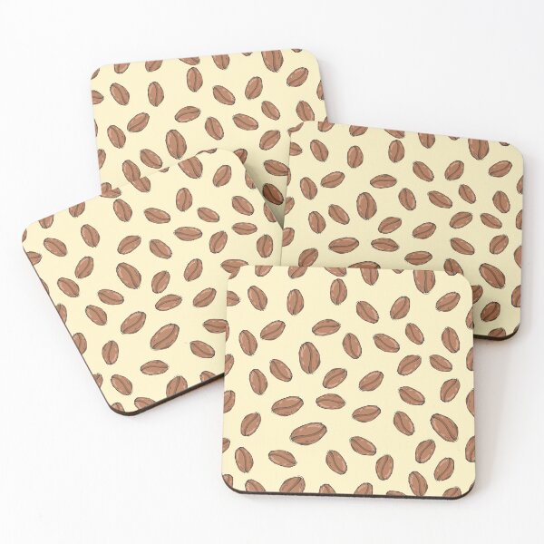 Item preview, Coffee Seamless Pattern, Coffee Beans Drawing  designed and sold by Clothingspot.