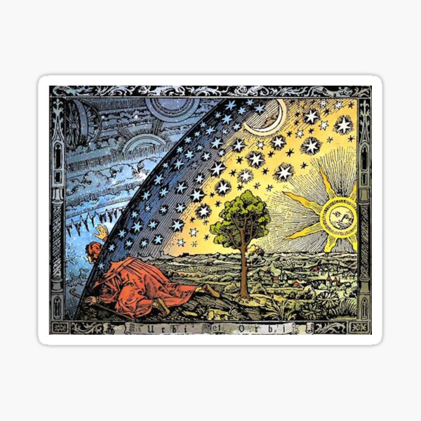 Flammarion Sticker