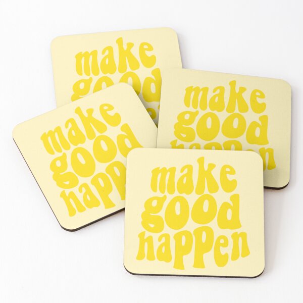 Item preview, make good happen designed and sold by TryGraphics.