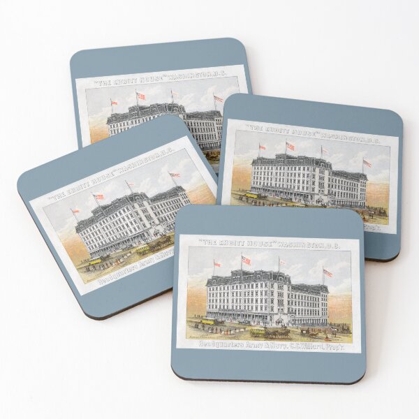 Item preview, 1876 The Ebbitt House of Washington D.C.  designed and sold by historicimage.