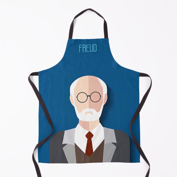 Item preview, blue freud sigmund cartoon designed and sold by deztees.
