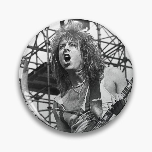 Item preview, Jeff Pilson - Dokken - BW Photograph designed and sold by ConcertImages.