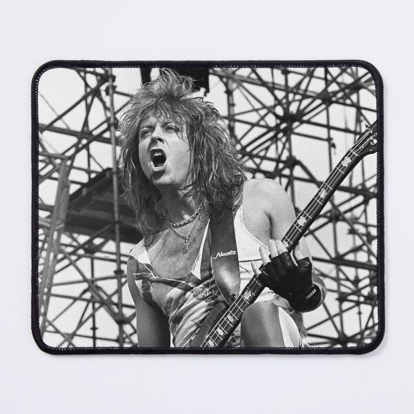Item preview, Jeff Pilson - Dokken - BW Photograph designed and sold by ConcertImages.