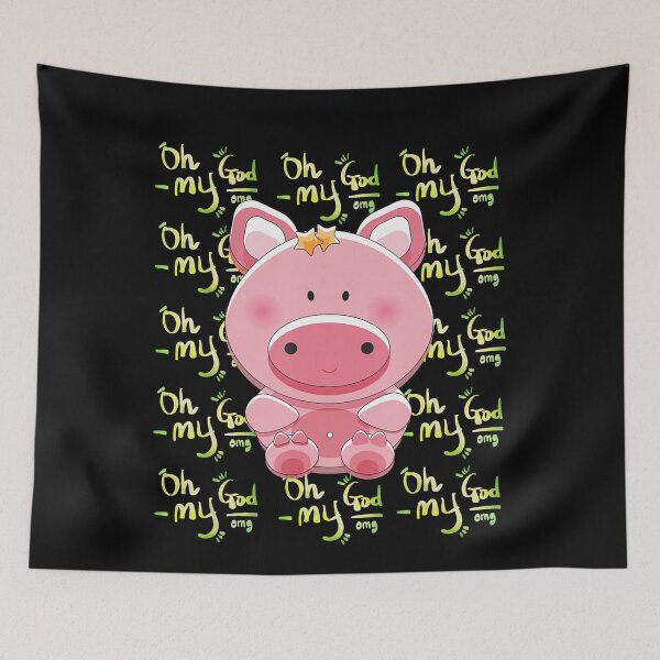 Item preview, Omg oh my god pig for pig designed and sold by AmyShort54.