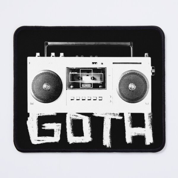 Item preview, Goth Rock Radio for Goth Music designed and sold by badlydrawnbabe.