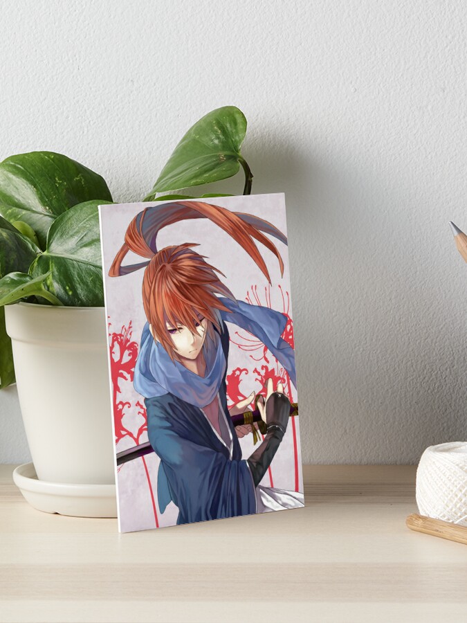 Himura Kenshin Rurouni Kenshin Printing For Wibu | Art Board Print