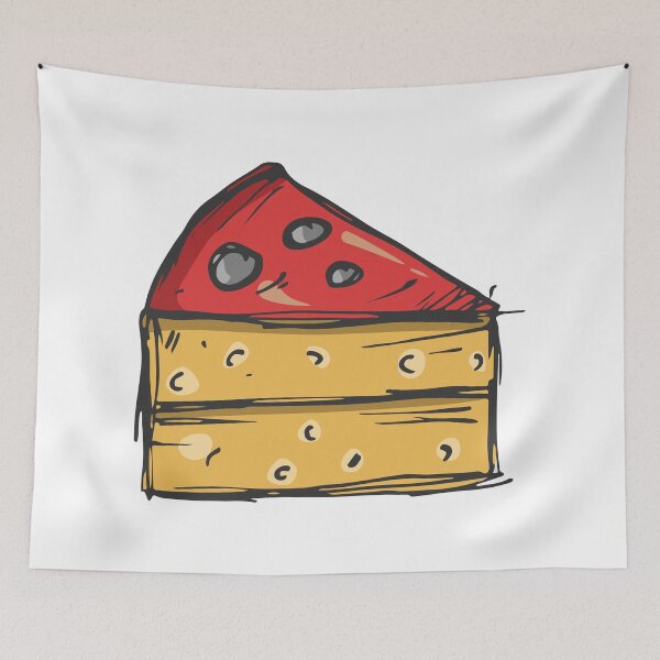 Item preview, Cute Cake Drawing designed and sold by Clothingspot.