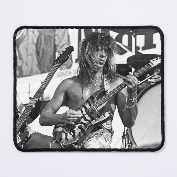Item preview, Jeff Pilson and George Lynch - Dokken - BW Photograph designed and sold by ConcertImages.