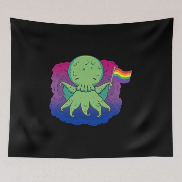 Item preview, Bi Pride Cthulhu designed and sold by koenluipaard.