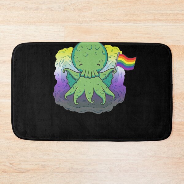 Item preview, Enby Pride Cthulhu designed and sold by koenluipaard.