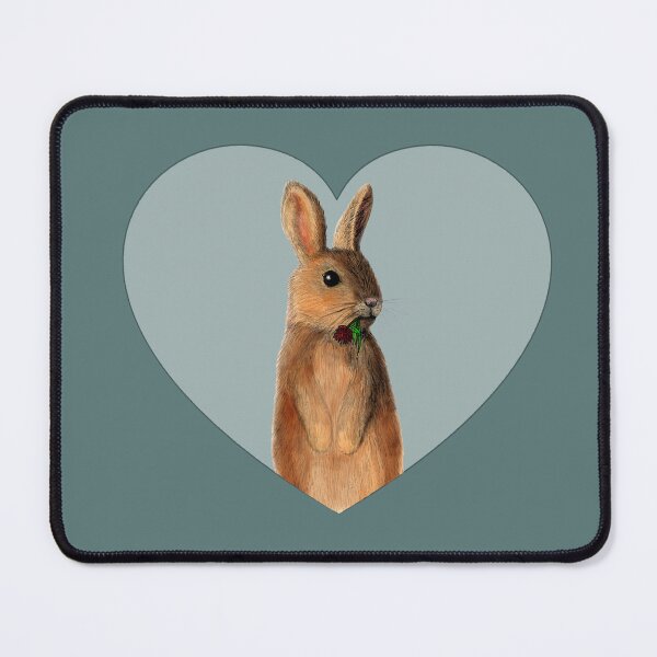 Item preview, Cute bunny/rabbit eating clover designed and sold by StephJChild.