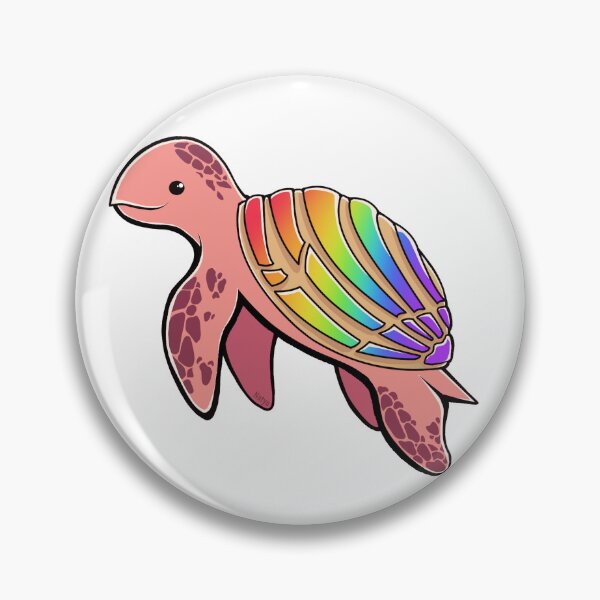 Item preview, Pride Turtle Concha  designed and sold by NATODRAWS1.