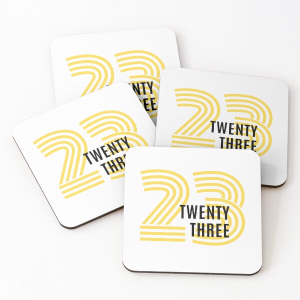 Item preview, 2023. Simple Typography Black And Gold 2023 Design designed and sold by That Cheeky Tee.
