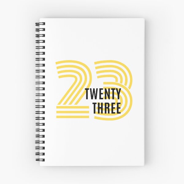 Item preview, 2023. Simple Typography Black And Gold 2023 Design designed and sold by That Cheeky Tee.