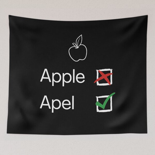 Aperçu de l'œuvre Nous disons Apel pas Apple - blague persane (iranienne) créée et vendue par Persian Pride Official.