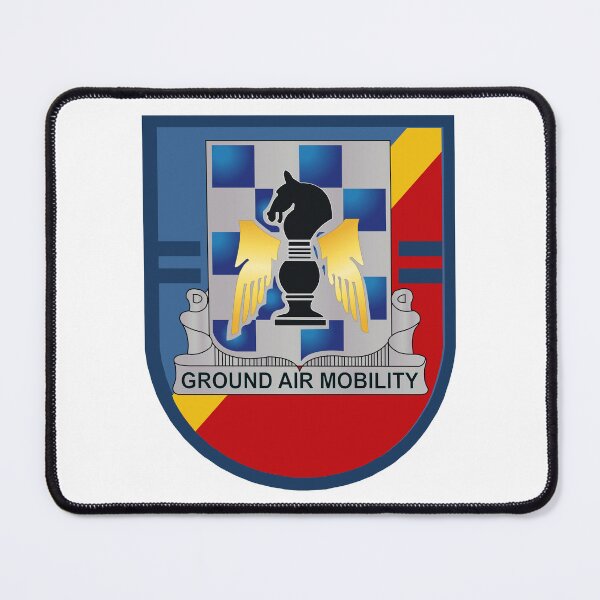 Item preview, Army - 2nd Bn (Assault), 82nd Aviation Regiment Flash w DUI wo Txt designed and sold by Military Insignia Products.