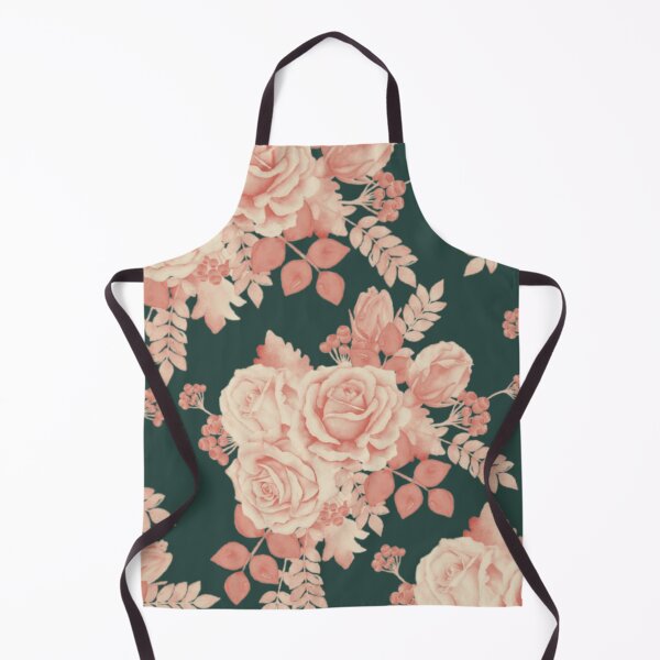 Item preview, Vintage Watercolor Rose Pattern on Green designed and sold by GraphicsClub.