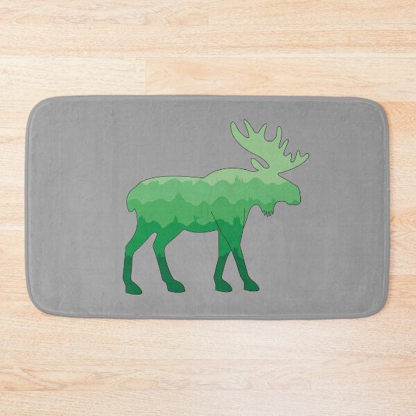 Item preview, Moose (Green) designed and sold by 718Raindeer.