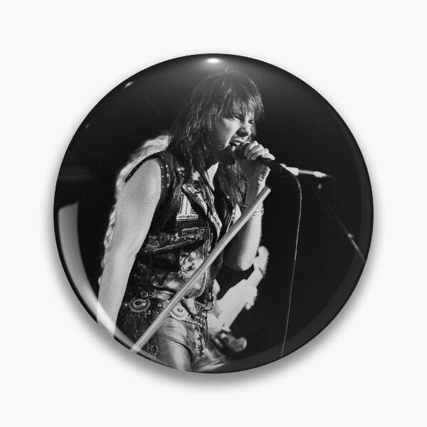 Item preview, Don Dokken - BW Photograph designed and sold by ConcertImages.