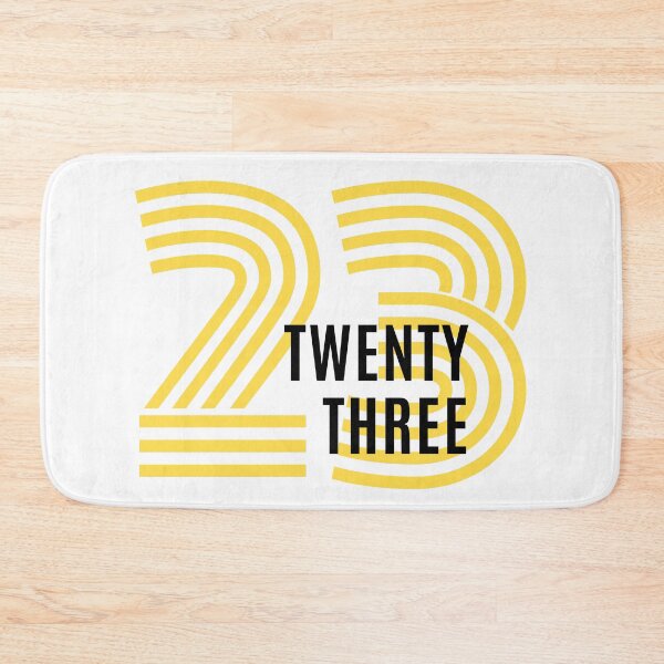 Item preview, 2023. Simple Typography Black And Gold 2023 Design designed and sold by That Cheeky Tee.