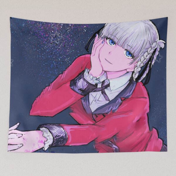 Item preview, Kirari Momobami Kakegurui Compulsive Gambler Drawing For Otaku designed and sold by jerestudio.