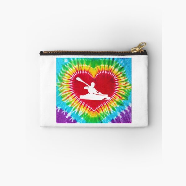 Item preview, Canoeing Tie Dye Heart Shape designed and sold by ClothingIL.
