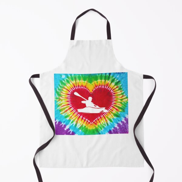 Item preview, Canoeing Tie Dye Heart Shape designed and sold by ClothingIL.