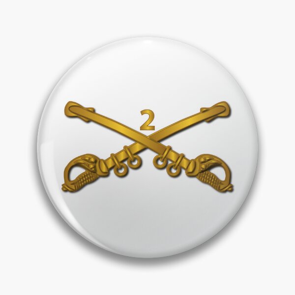 Item preview, Army - 2nd Cavalry Branch wo Txt designed and sold by Military Insignia Products.