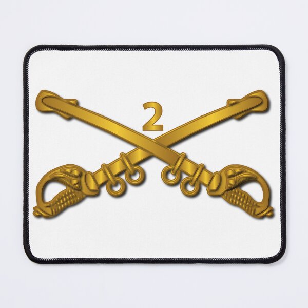 Item preview, Army - 2nd Cavalry Branch wo Txt designed and sold by Military Insignia Products.
