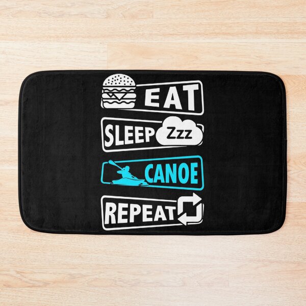Item preview, Eat Sleep Canoe Repeat designed and sold by ClothingIL.