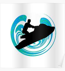 Jet Sea Poster