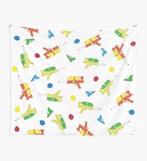 Waterguns & Water Balloons Pattern Wall Tapestry