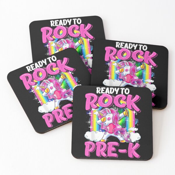 Item preview, Ready To Rock Pre-K Dabbing Unicorn Back To School Girls T-Shirt designed and sold by BolichFalk.