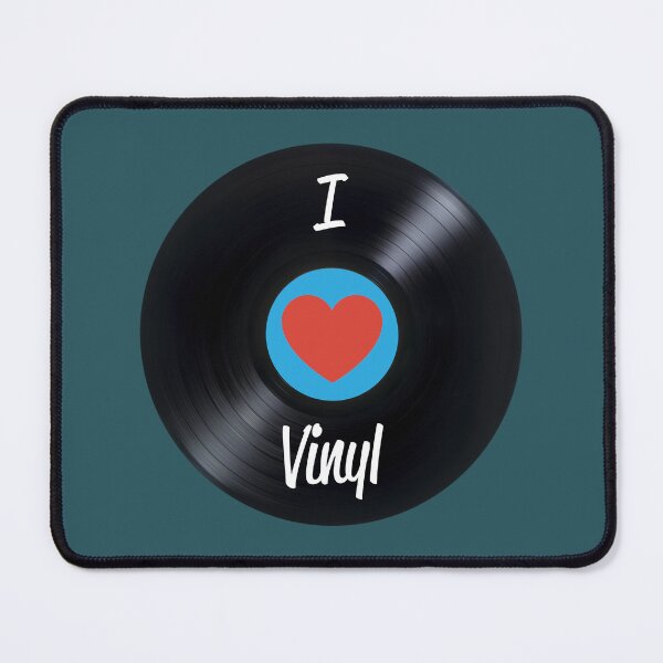 Item preview, I heart Vinyl graphic design designed and sold by StephJChild.