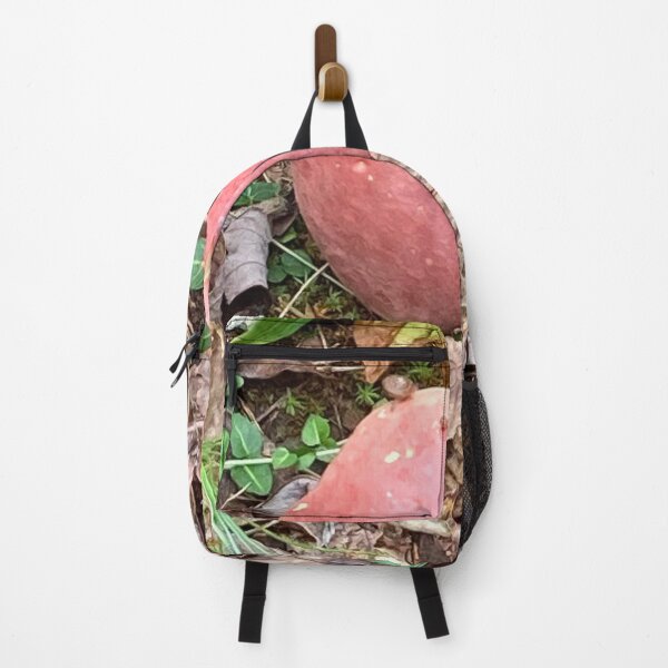 Item preview, Peach Color Wild Forest Mushroom Nature Photography designed and sold by silviaol.