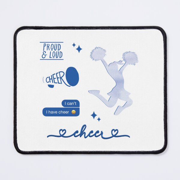 Item preview, Blue Watercolor Cheerleading designed and sold by ClothingTX.