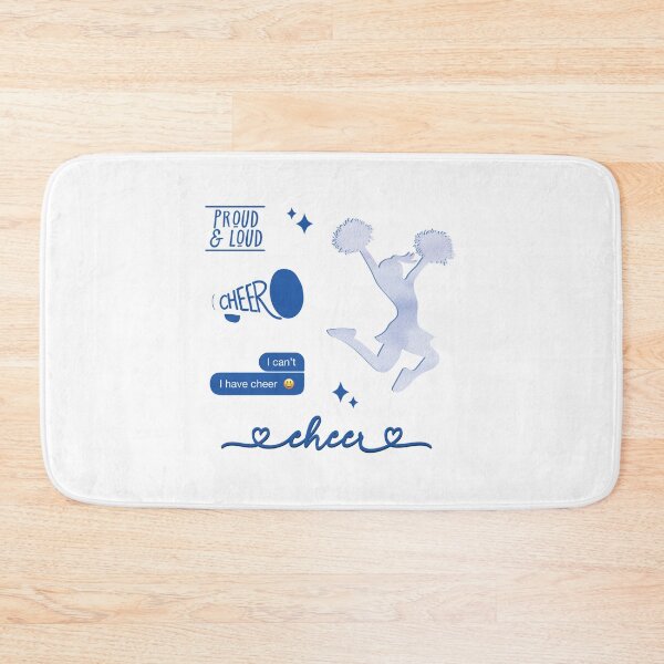 Item preview, Blue Watercolor Cheerleading designed and sold by ClothingTX.