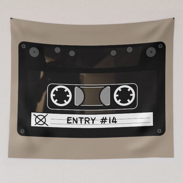 Artikelvorschau, EINTRAG #14 Version 1 Marble Hornets Cassette Tape entworfen und verkauft von havensea.